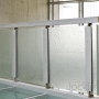 okc texturedcastglass handrail